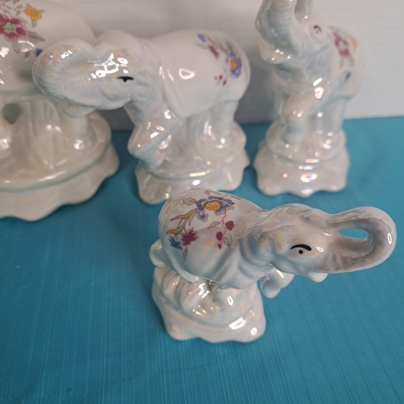 Vintage elephant 🐘 ✨️ set of 4 - Picture 4 of 13
